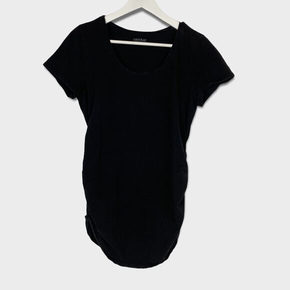 Maternity Tops size Large Short Sleeve Bundle of 5 Shirts - Picture 10 of 11